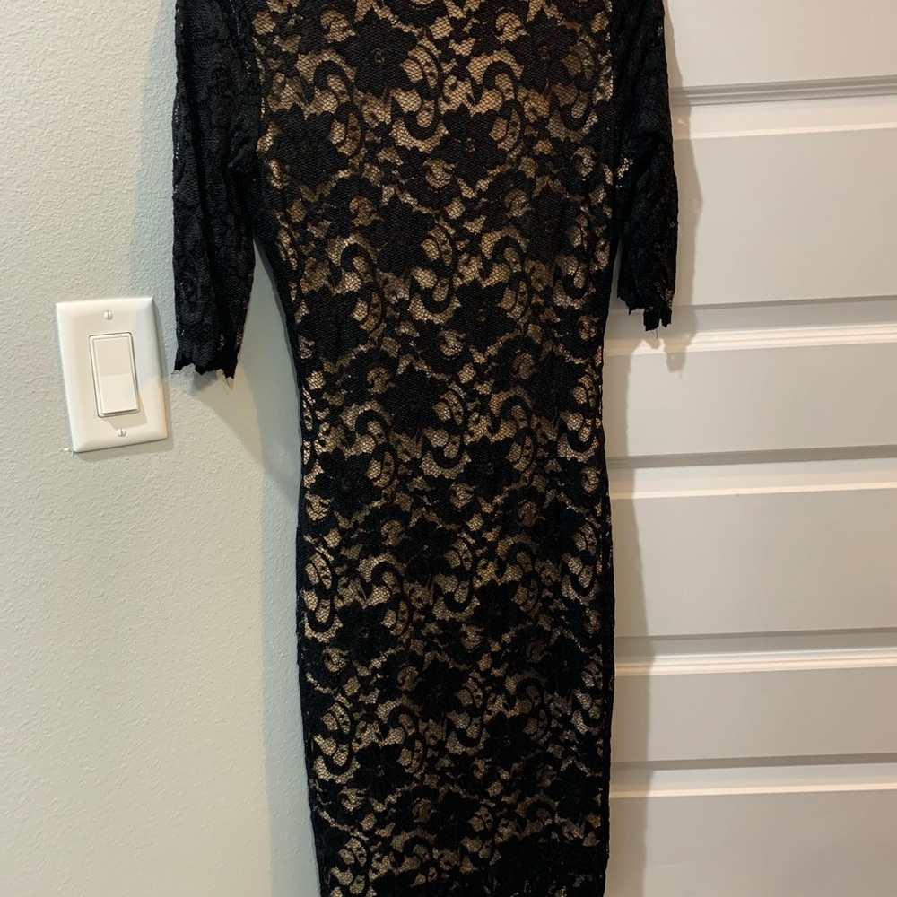Women’s Black Lacy Dress